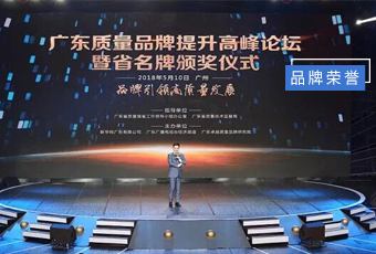 坚守品质19年，leyu乐鱼集团蝉联广东省名牌产品！